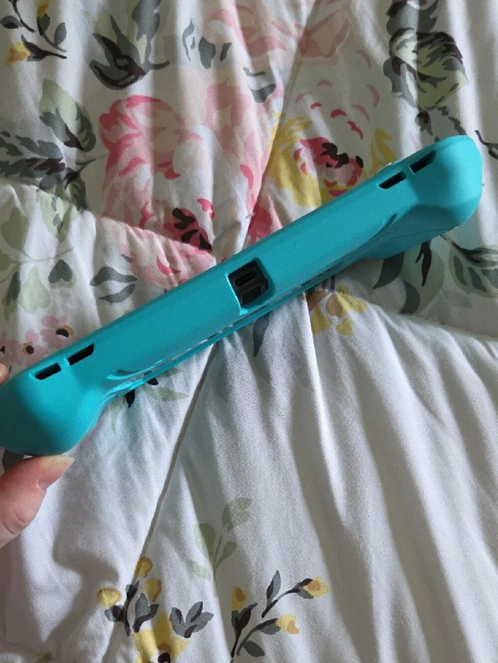 Nintendo Switch Lite Turquoise Portable Handheld Console With Hard Case